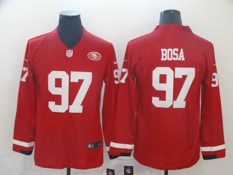 Men's San Francisco 49ers Nick Bosa #97 Red Jersey